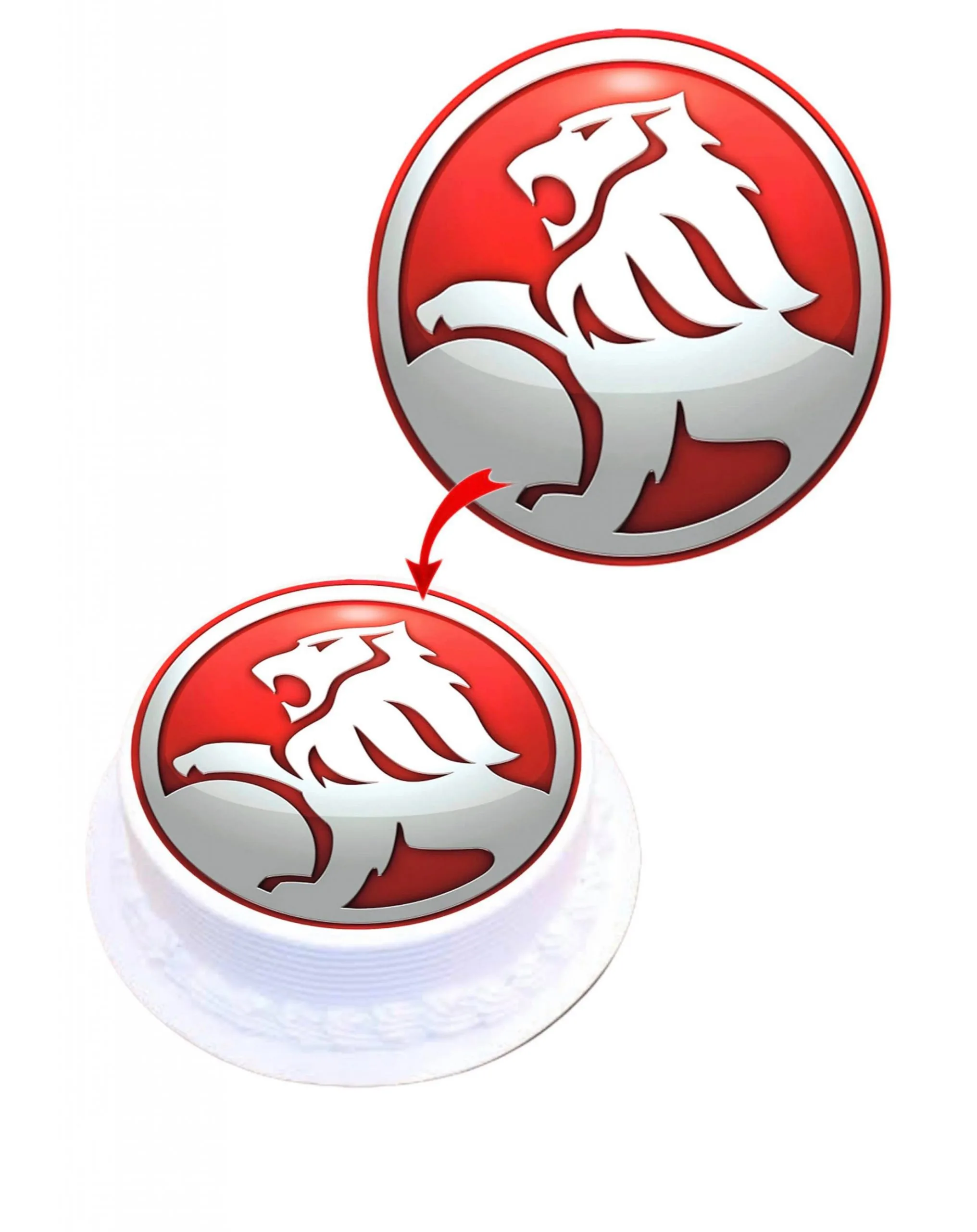 Holden Edible Cake Topper Round Images Cake Decoration