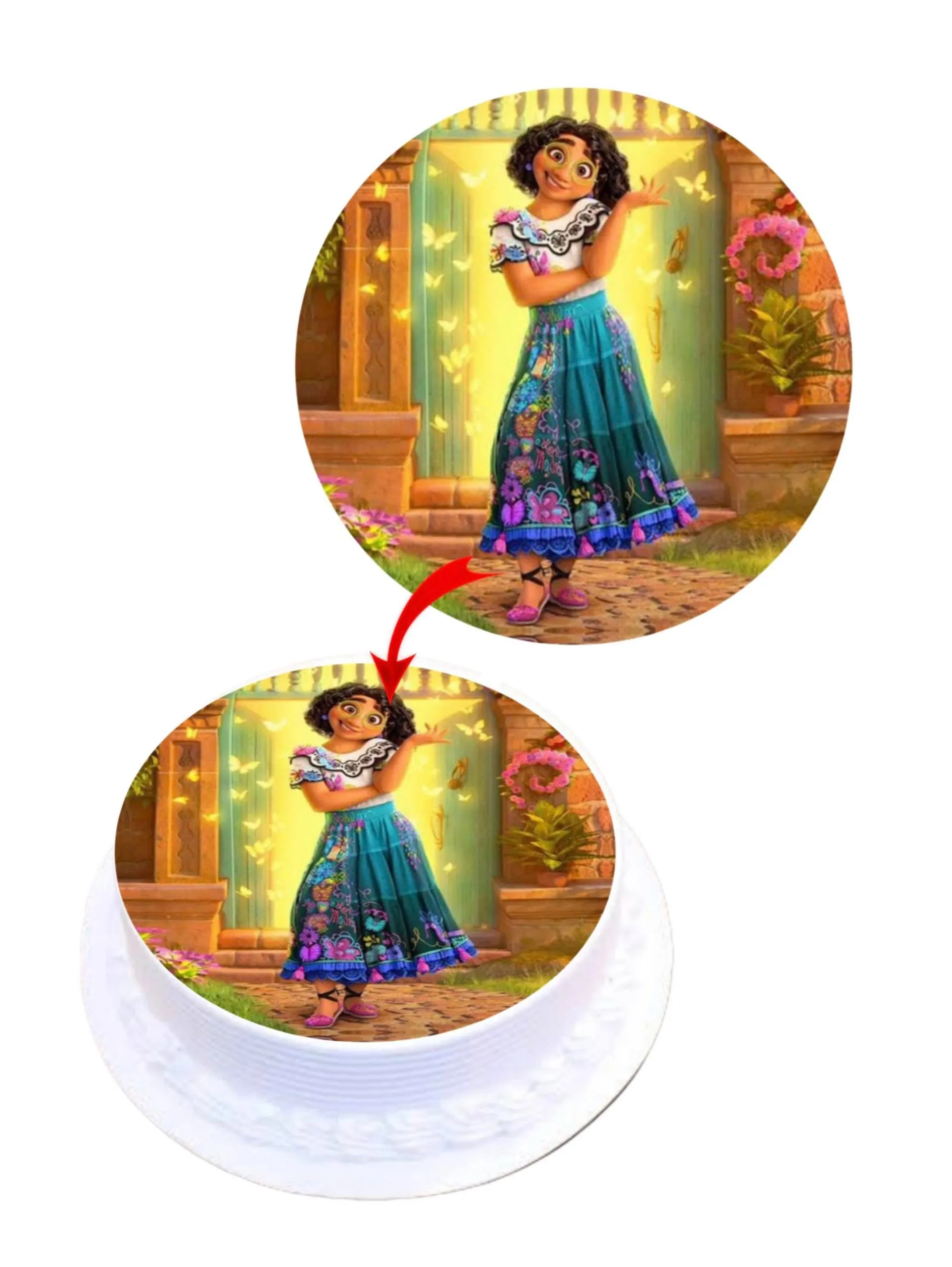 Disney Encanto #2 EDIBLE Cake Topper Round Images