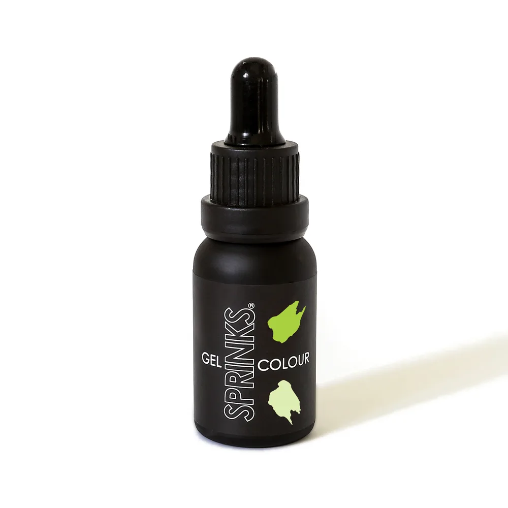 15ml Sprinks Lime Edible Gel Colour Cake Food Colouring Decoration