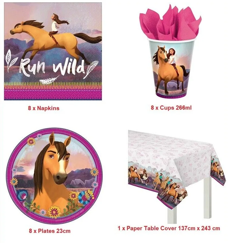 Spirit Riding Free Party Pack Supplies