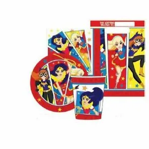 DC Superhero Girls Party Pack Supplies