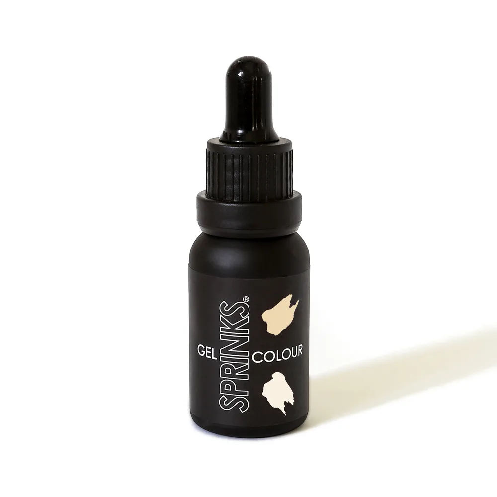 Sprinks ANTIQUE WHITE Gel Colour (15ml)