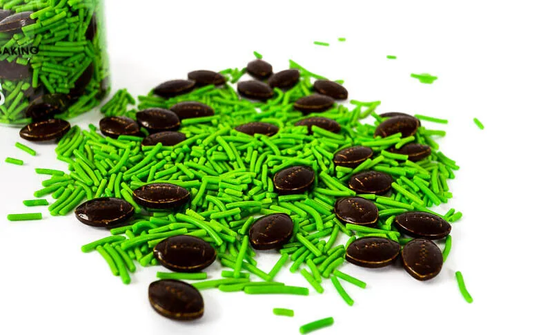 50g Football Footy Sprinkles