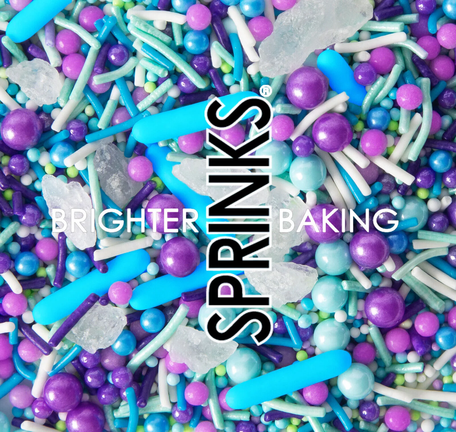 50g ROCK n ROLL WHITE Sprinkles