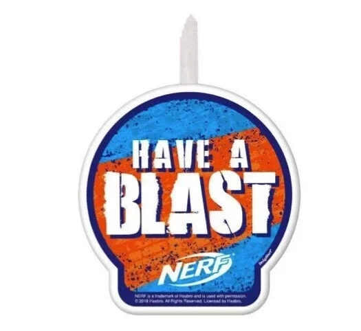 Nerf Birthday Candle C28