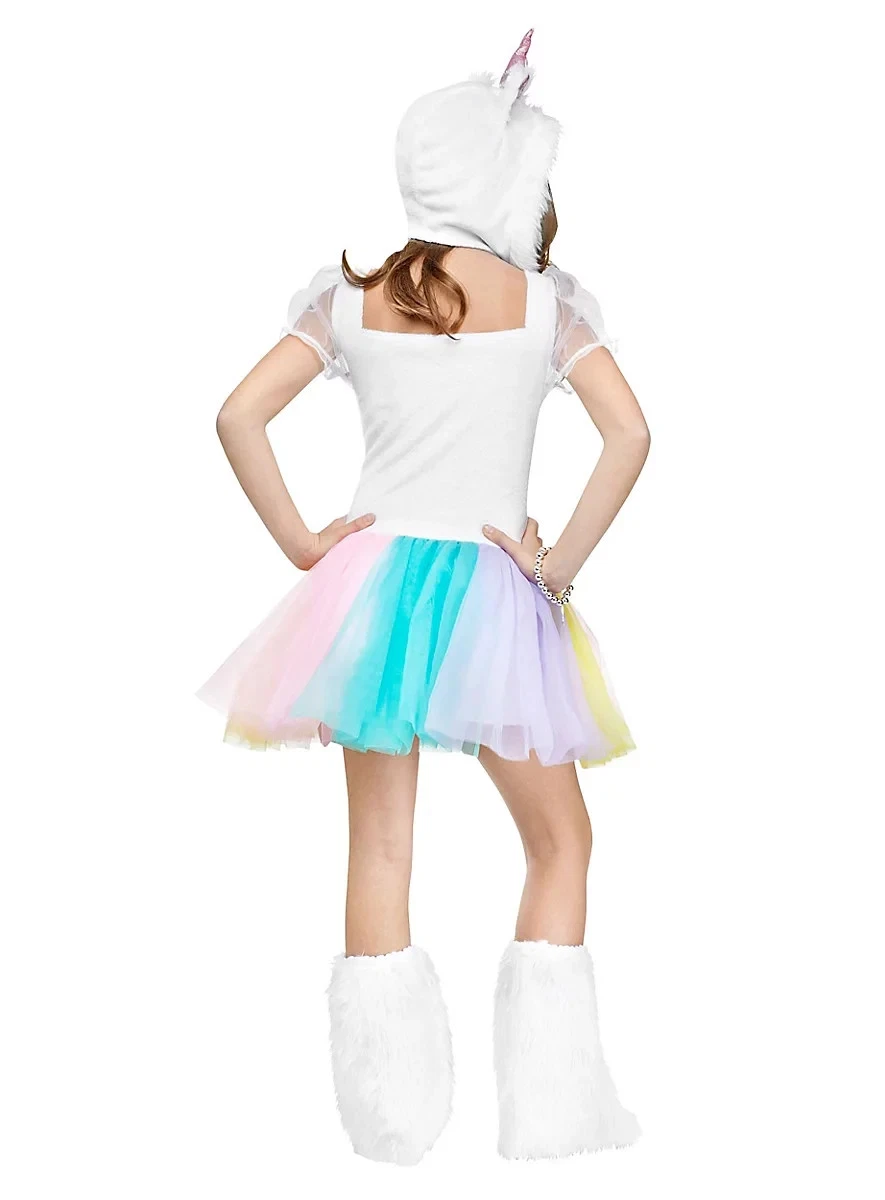 Rainbow Unicorn Costume 8-10Y