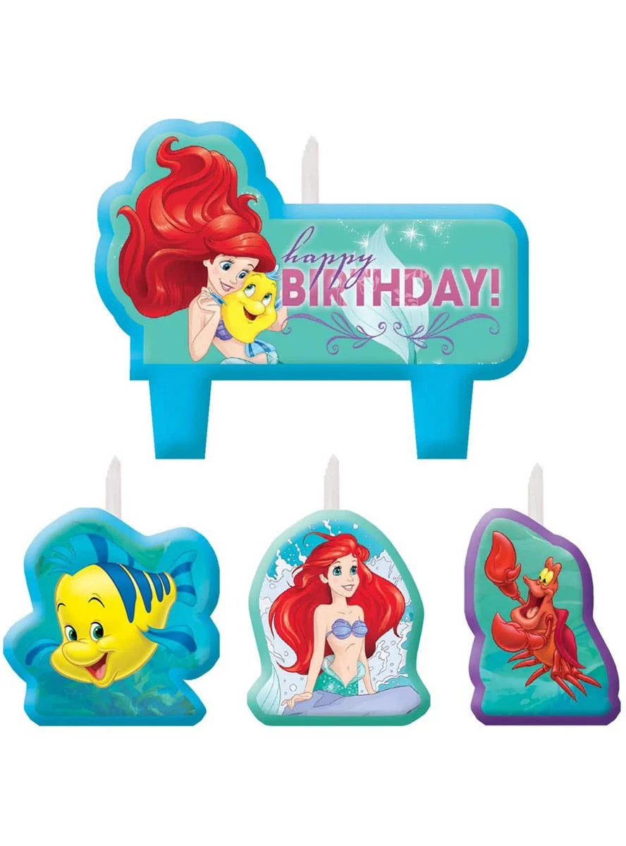 Ariel Birthday Cake Candle C22
