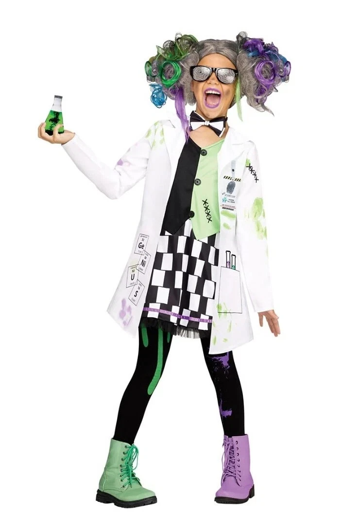 Mad Scientist Costume Tween 14-16Y