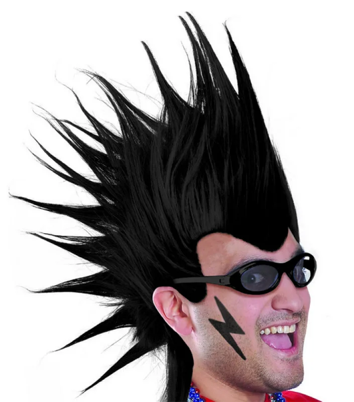 Mohawk Wig -Black