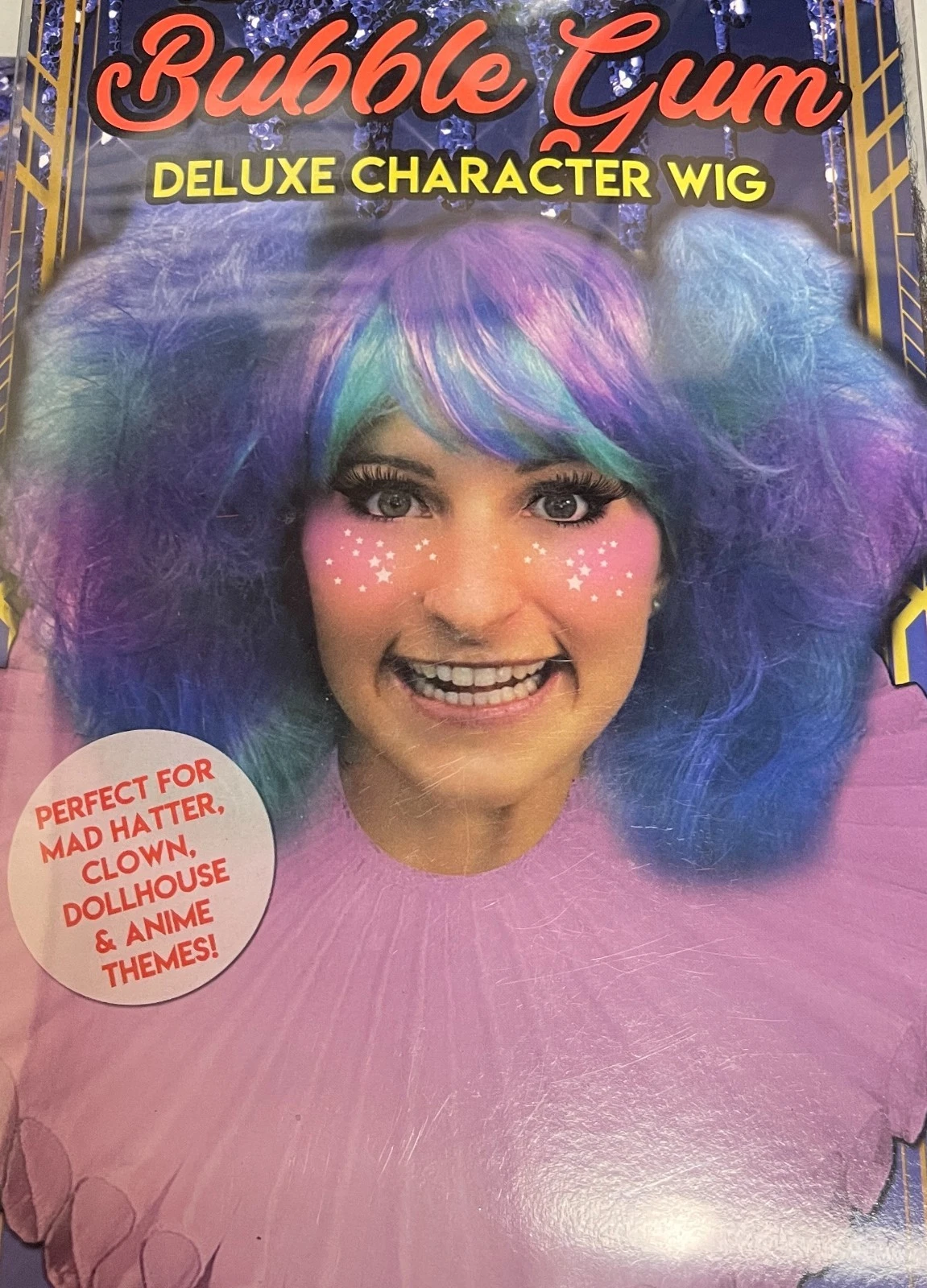 Rainbow Clown Wig