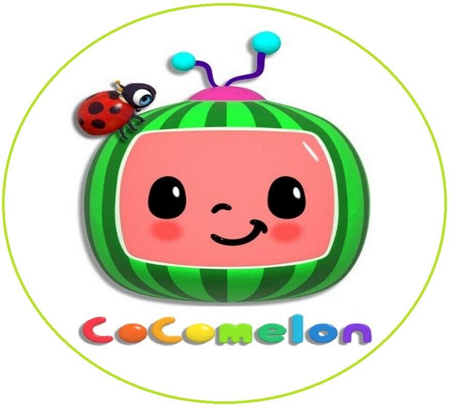 Cocomelon Face Printable Cocomelon Edible Cake Topper Wafer Icing