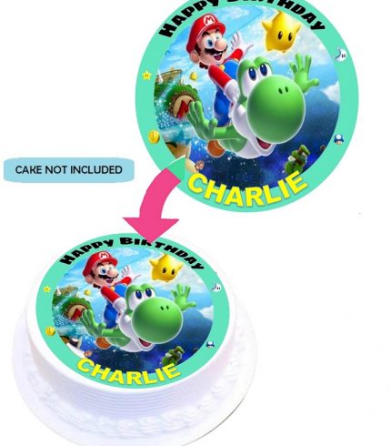 Super Mario Odyssey Joshi Personalised Edible Cake Topper Decoration Images