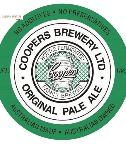 Coopers Pale Ale Edible Cake Topper Round Images Cake Decoration
