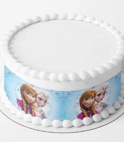 Frozen Edible A4 Rectangle Size Cake Images Topper Cake Wrap