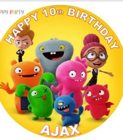 Ugly Doll Personalised Edible Cake Topper Decoration Images