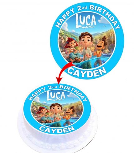 Disney Luca #2 Personalised Edible Cake Topper Decoration Images