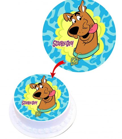 Scooby Doo Edible Cake Topper Round Images Cake Decoration