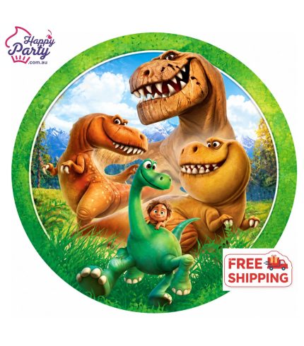 The Good Dinosaur Edible Cake Topper Round Images Cake Decoration