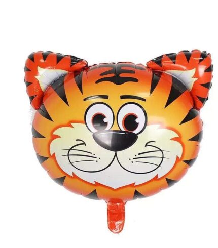 Safari Animal Tiger Super Shape Foil Balloon Party Decoration