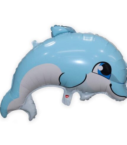 Sea Animal Blue Dolphin Super Shape Foil Balloon Party Decoration