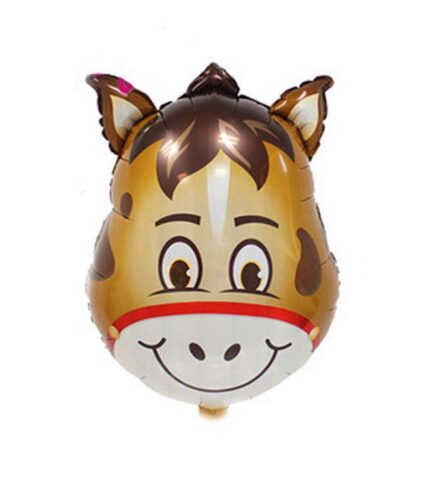 Safari Animal Horse Super Shape Foil Balloon Party Decoration
