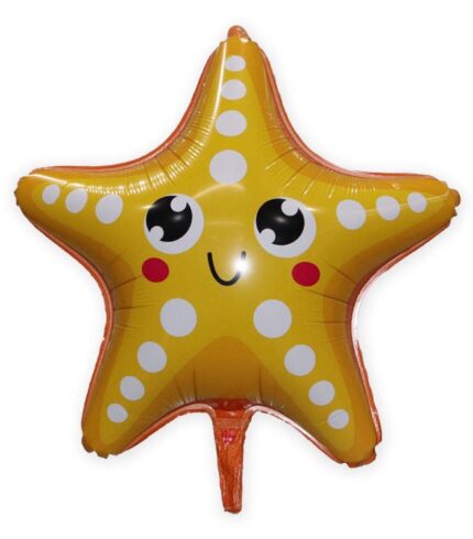 Sea Animal  Star Fish #1 Super Shape Foil Balloon Party Decoration