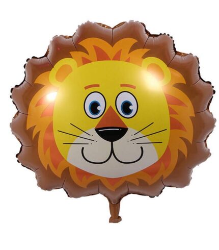 Safari Animal Lion Super Shape Foil Balloon Party Decoration