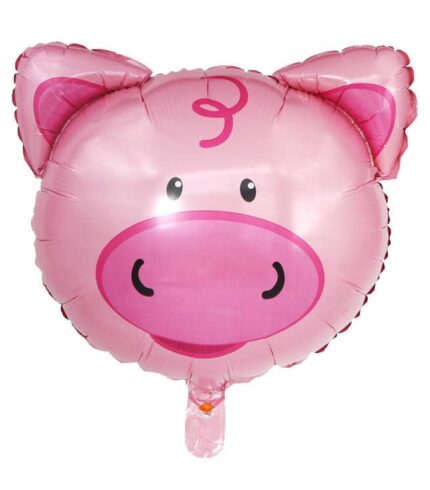 Safari Animal Pig Super Shape Foil Balloon Party Decoration