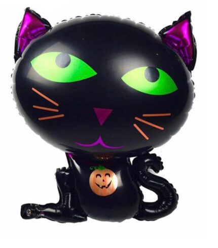 Halloween Black Cat Super Shape 62 x 48cm Foil Balloon Halloween Party Decorate