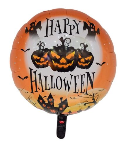 Happy Halloween #1 18 inch / 45cm Round Foil Balloon Halloween Party Decorate
