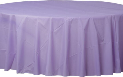 Plastic Round Table Cloth Tablecover – Hydrangea