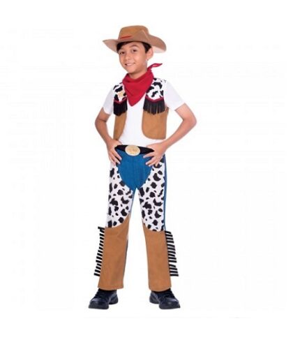 COSTUME COWBOY BOYS 4-12 YEARS OLD WEEKBOOK COSTUME PARTY