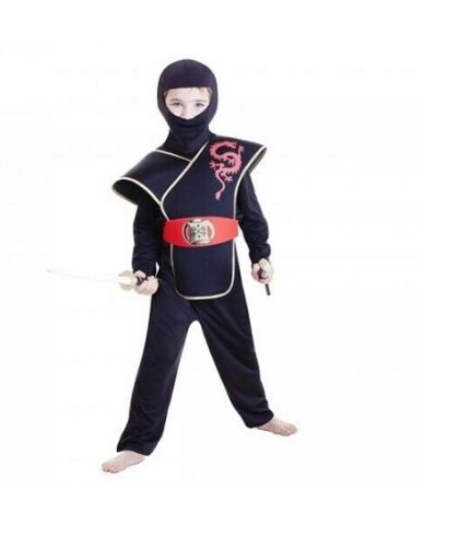 NINJA BOY DELUXE BOYS COSTUMES 6-8 YEARS OLD PARTY SUPPLIES COSTUME PARTY