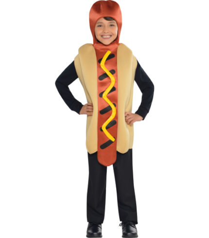 Unisex Costume Hot Diggerty Dog Up to 8 Years Old Kids