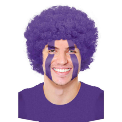 CURLY AFRO WIG – PURPLE
