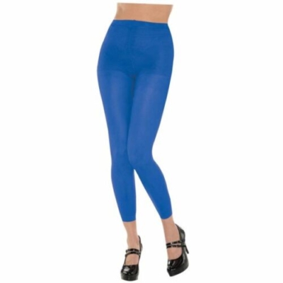 WOMEN FOOTLESS TIGHTS – BLUE