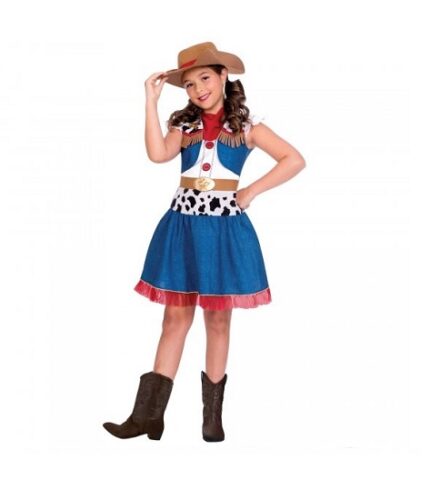 COSTUME COWGIRL KIDS PARTY SUPPLIES WEEKBOOK COSTUME PARTY