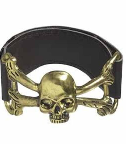 Pirate Skull Cuff Bracelet