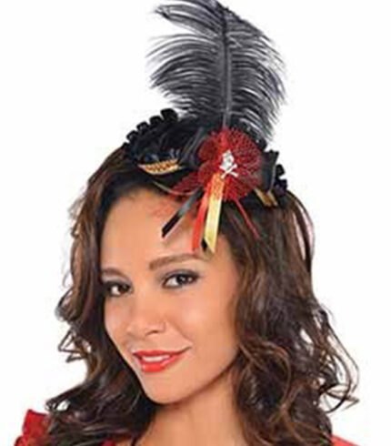 Mini Tricorn Feather Hat