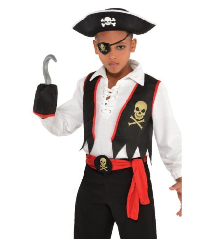 Childs Pirate Costume Kit