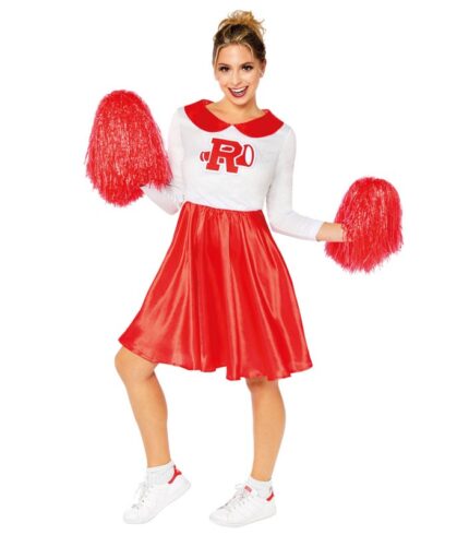 COSTUME GREASE SANDY RYDELL CHEERLEADER WOMEN’S SIZE 8-18