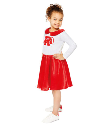 COSTUME GREASE SANDY RYDELL CHEERLEADER 4-12 YEARS