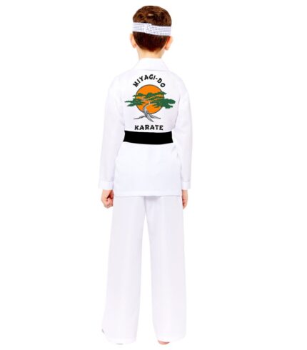 COSTUME MIYAGI DE KARATE KIDS 4-12 YEARS