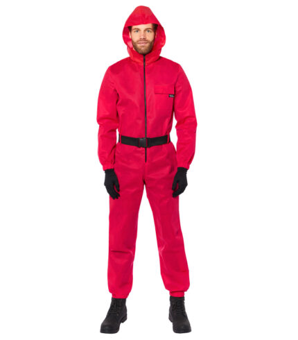 COSTUME SQUID GAME GUARD JUMPSUIT