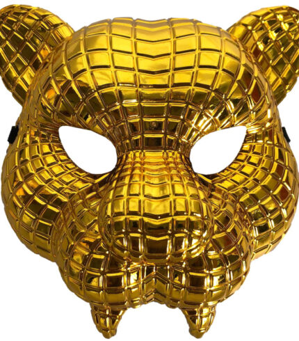 SQUID GAME VIP ANIMAL GOLD LEOPARD MASK