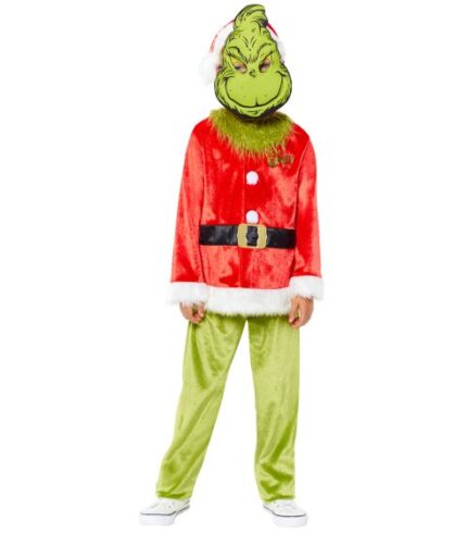 COSTUME DR. SEUSS THE GRINCH CHILD SIZE 3-12 YEARS