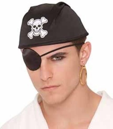 Pirate Earring & Eye Patch