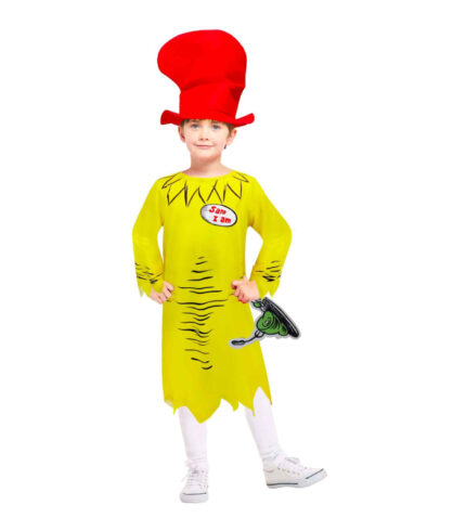 COSTUME DR. SEUSS SAM I AM 4-12 YEARS