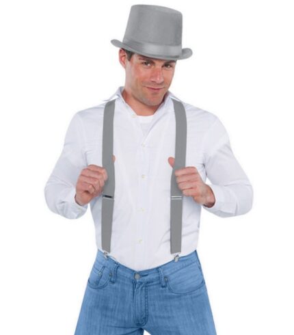 Suspenders – Silver