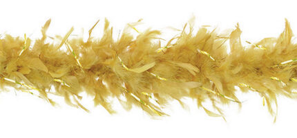 Feather Boa – Gold